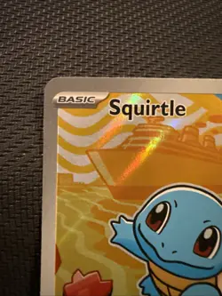 Pokemon Squirtle 039 First Partner Illustration Full Art Holo Promo Pokemon Card - Image 2
