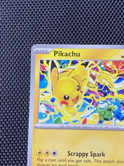 Pikachu SVP 225 World Championship 2025 Scarlet & Violet Promo Pokemon Card NM - Image 3