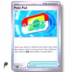 Poke Pad 198/217 - 2026 Ascended Heroes Non Holo Pokemon Card NM - Image 1