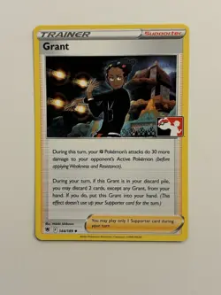 Grant 144/189 Pokemon Prize Pack Series 3 Card NM Astral Radiance variant B - Image 1