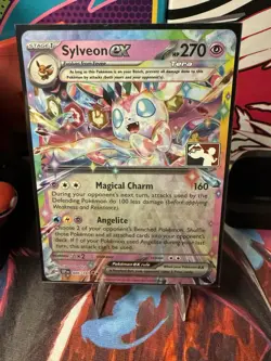 Sylveon EX 086/191 Play Pokemon Prize Pack Series 7 Prismatic Evolutions Card NM - Image 1