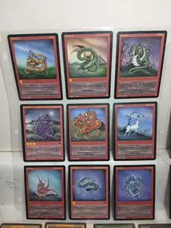 Vintage Wyvern CCG TCG Card Lot 52 Cards- All Nice Condition - Image 2