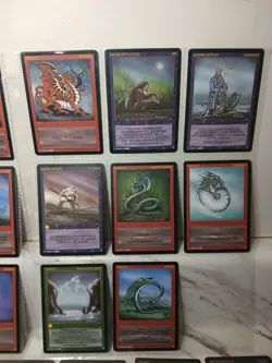 Vintage Wyvern CCG TCG Card Lot 52 Cards- All Nice Condition - Image 3