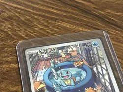 Pokemon TCG Squirtle Stellar Crown Illustration Card 148/142 - Image 2