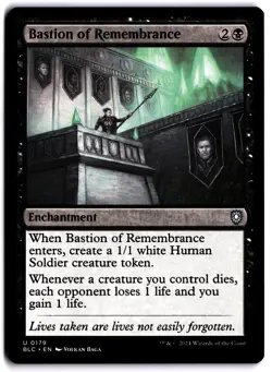 Bastion of Remembrance NM BLC Commander: Bloomburrow MTG - Image 1