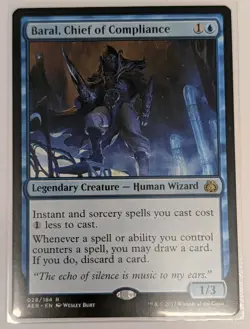 Baral, Chief of Compliance Aether Revolt - MTG RARE - Image 1