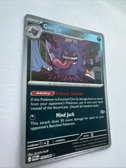 Gengar 050/088 REVERSE HOLO 💜 Perfect Order POR Pokemon TCG NM Free post - Image 3