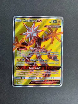 Carte Pokemon : Cablifere GX 142/156 Ultra Prisme Francaise - Image 1