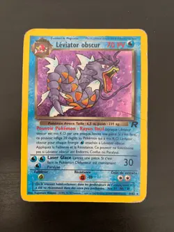 Carte Pokemon : Leviator Obscur 8/82 Team Rocket Wizards Francaise - Image 1