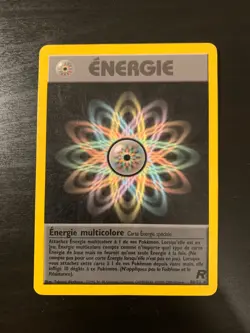 Carte Pokemon : Energie Multicolore 80/82 Team Rocket Wizards Francaise - Image 1