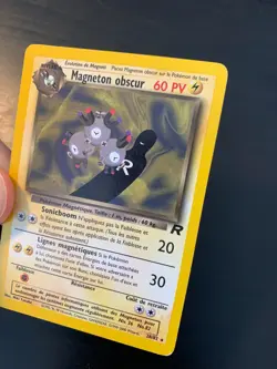 Carte Pokemon : Magneton Obscur 28/82 Team Rocket Wizards Francaise - Image 3