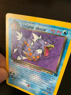 Carte Pokemon : Leviator Obscur 25/82 Team Rocket Wizards Francaise - Image 2