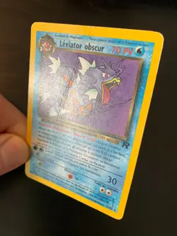 Carte Pokemon : Leviator Obscur 25/82 Team Rocket Wizards Francaise - Image 3