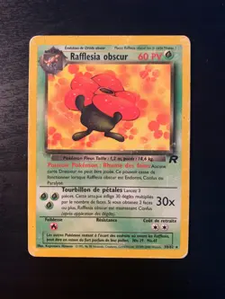 Carte Pokemon : Rafflesia Obscur 30/82 Team Rocket Edition 2 Wizards Francaise - Image 1