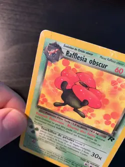 Carte Pokemon : Rafflesia Obscur 30/82 Team Rocket Edition 2 Wizards Francaise - Image 2