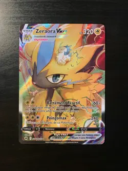 Carte Pokemon : Zeraora Vmax GG42/GG70 Zenith Supreme Francaise NEUF - Image 1