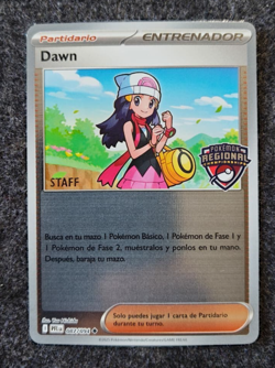 Pokemon TCG Dawn Regional Championships 087/094 STAFF Holo Promo ESPANHOL - Image 1