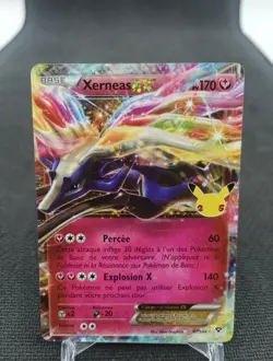 Xerneas Ex Celebration 97/146 Carte Pokemon Fr 25 ans - Image 1