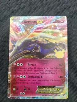 Xerneas Ex Celebration 97/146 Carte Pokemon Fr 25 ans - Image 3