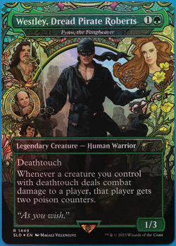 Westley, Dread Pirate Roberts (Secret Lair Promo) FOIL NM MAGIC CARD (502042) - Image 1