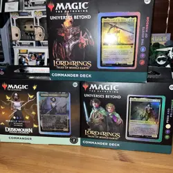 Commander Decks lot x 3 - MTG-Lord of the Rings-Mordor/Food&Fellow- DSK Miracle - Image 2