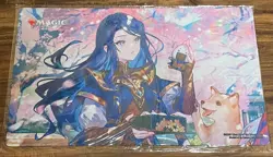 NEW MTG Narset cherry blossoms viewing Playmat FUZICHOCO 2025 limited Japan FS - Image 1
