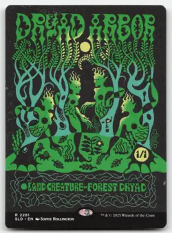 Dryad Arbor 2281 Secret Lair Drop Series Magic MTG NM - Image 1