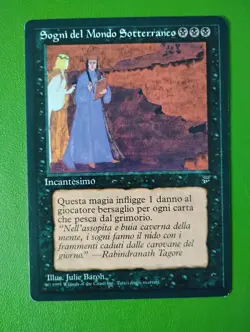 Italian MTG Legends Underworld Dreams Black LEG Magic The Gathering Card LP - Image 2