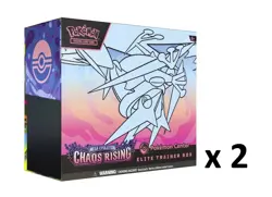 PRESALE = X2 Chaos Rising Pokemon Center TCG Elite Trainer Boxes ETB | 25/05/26 - Image 1