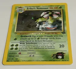 2000 Pokemon Gym Heroes Erika's Venusaur 4/132 Holo Rare - Lightly Played - Image 2