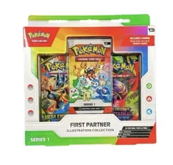 NEW SEALED Pokemon First Partner Illustration Collection Series (1) BOX - Image 2