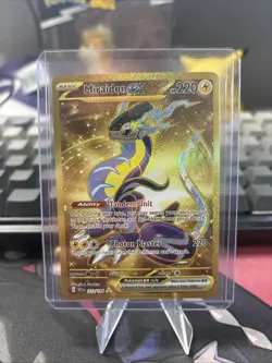 Pokemon TCG Miraidon ex 253/198 Scarlet Violet Base Set Holo Hyper Rare NM - Image 1