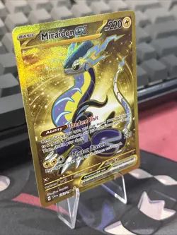 Pokemon TCG Miraidon ex 253/198 Scarlet Violet Base Set Holo Hyper Rare NM - Image 5
