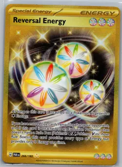 Reversal Energy 266/182 Gold Hyper Rare - Paradox Rift - Pokemon Card - NM - Image 1