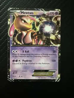 Pokemon TCG Promo BW45 Mewtwo Ex - Image 1