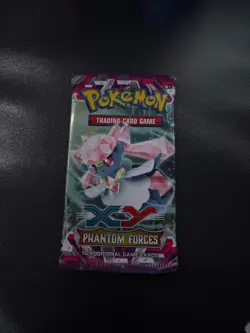 Pokemon TCG XY Phantom Forces Booster Pack- Aigeslash-FACTORY SEALED- MINT CARDS - Image 1