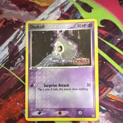 Pokemon Duskull Reverse Holo 50/108 EX Power Keepers Basic 50 HP Surprise Attac… - Image 1