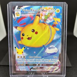 Flying Pikachu VMAX 007/025 Celebrations 25th Anniversary Full Art Pokemon Card - Image 3