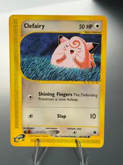 Clefairy 101/165 Expedition Base Set Regular 2002 Pokemon - Image 1