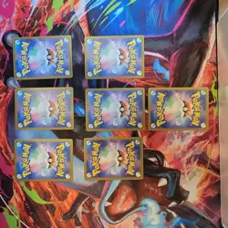 Pokemon Japanese Full Art Holo Card Lot 7 Cards - Image 2