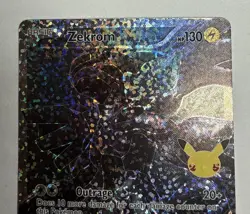 MINT ~ Zekrom Full Art Celebrations 114/114 Pokemon TCG Card - Image 2