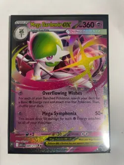 Pokemon TCG Mega Gardevoir EX 89/217 Ascended Heroes Double Rare Holo - NM - Image 1