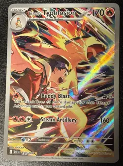 Pokemon TCG Ethan’s Typhlosion 190/182 SV10: Destined Rivals IR Near Mint - Image 1