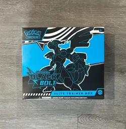 Factory Sealed Pokemon TCG Black Bolt Elite Trainer Box ETB NEW - Image 1