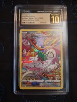 Pokemon Oranguru TCG Card TG12/TG30 Brilliant Stars Holo 2022 - Image 1