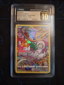 Pokemon Oranguru TCG Card TG12/TG30 Brilliant Stars Holo 2022 - Image 2