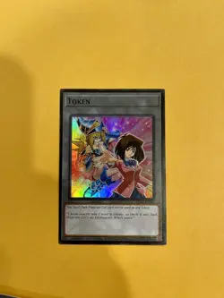 Konami Token Card Tea Gardner & Dark Magician Girl Holo TKN5-EN022 Yu-Gi-Oh! - Image 1