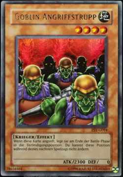 Yu-Gi-Oh! Goblin Angriffstrupp PSV-G094 Ultra Rare [EX] Attack Force | DE 2002 - Image 1
