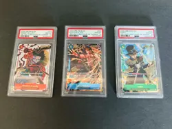 One Piece 3rd Anniversary WINNER 3 Brothers Luffy Sabo Ace Sequential PSA 10 - Image 1