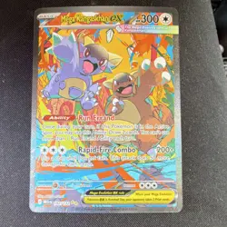 Pokemon TCG Mega Kangaskhan EX Full Art Holo Beast Card 182/132 English - Image 3